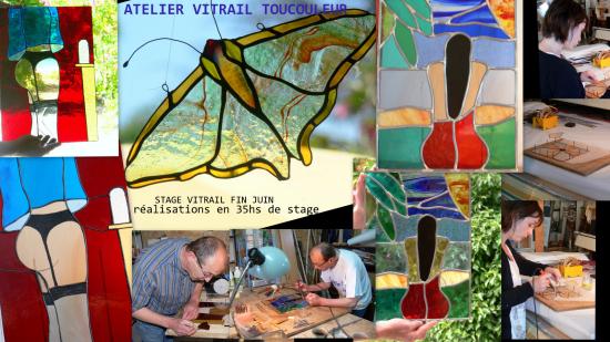 L'atelier de vitrail TOUCOULEUR